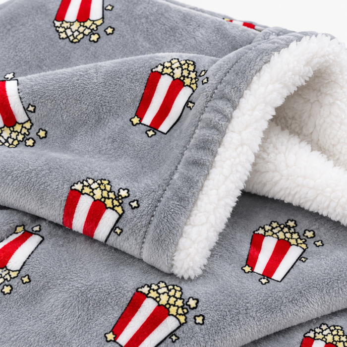 Soft plush polyester
