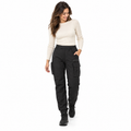 Model wearing Heated Outdoor Trousers in a white studio