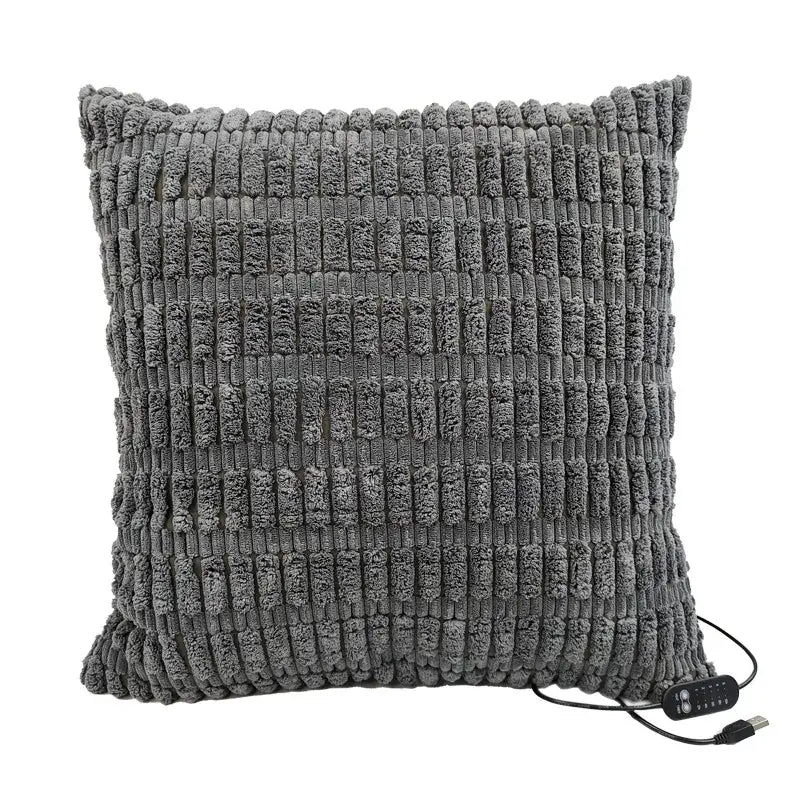 Dark Grey USB heated cushion