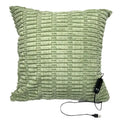 Green USB heated cushion